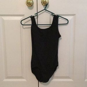 bloch black leotard